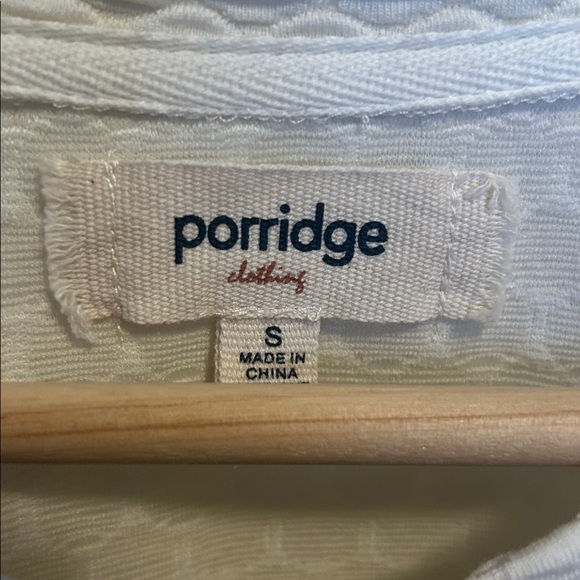 Anthropologie Porridge Beige Textured Floral Puff Sleeve Sweater Women’s small - Picture 3 of 6